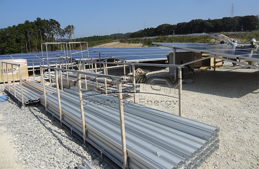 11.8MW ground mounting project in Japan
