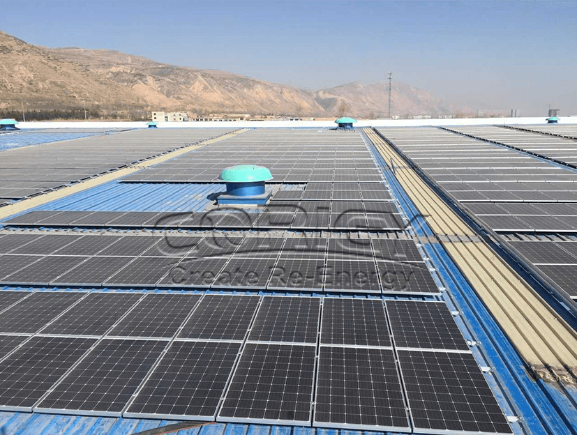 CPR-HL Tin roof solar mounting system