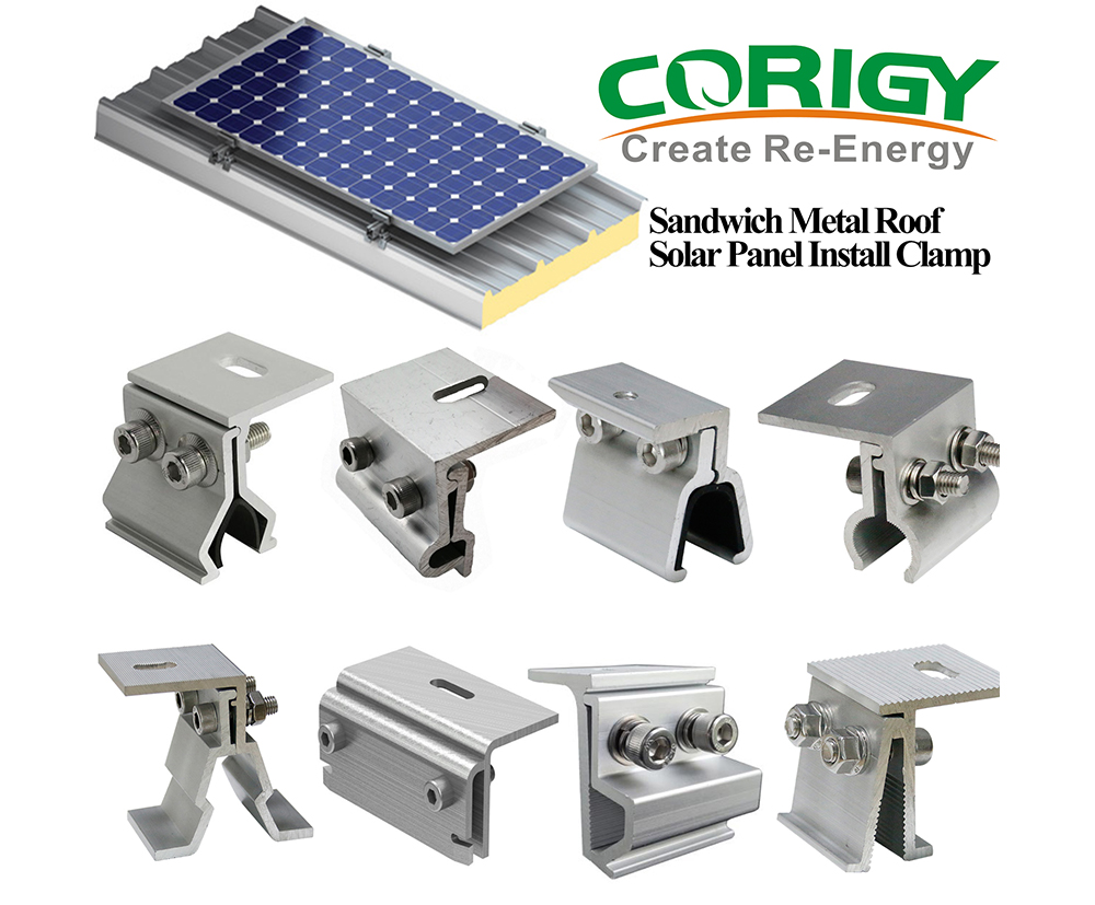 Corigy's solar mounting clamp