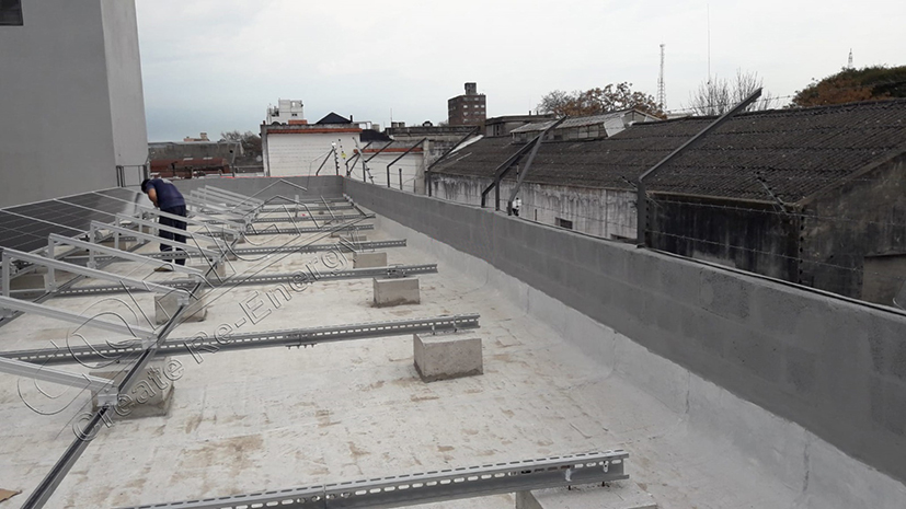 solar mounting system solutions for flat roof