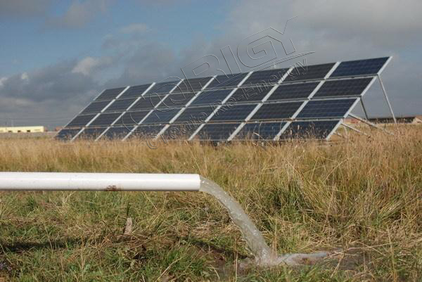 solar panel ground mounting systems for agricultural irrigation