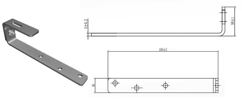 sistema de fijación solar para techos de tejas