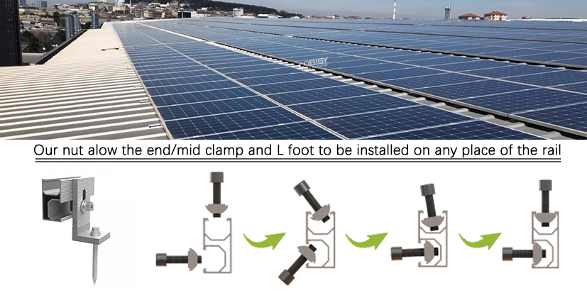 Solar End Clamps Blocks