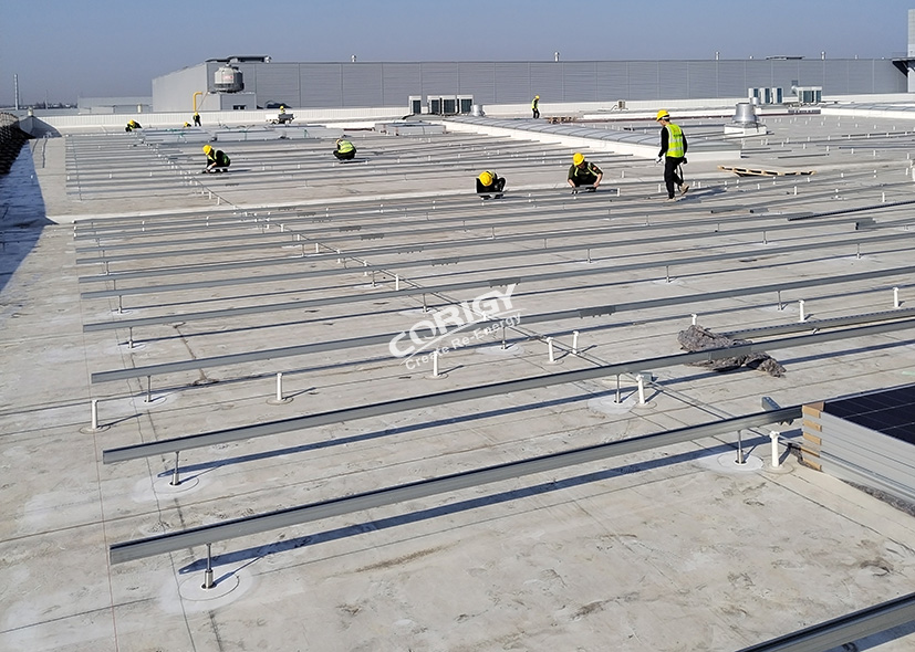 best solar mounting solution for PVC flat roof