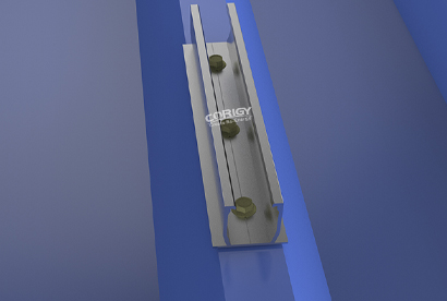 corrosion-resistant mini rail for metal roof