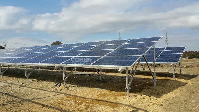 PV mounting system installation angle