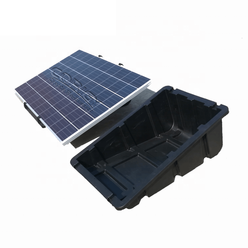 De plástico Lastrado Techo Sistema de Montaje para Paneles Solares