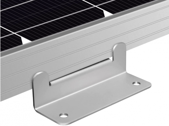 Easy installation wall z bracket for solar panel