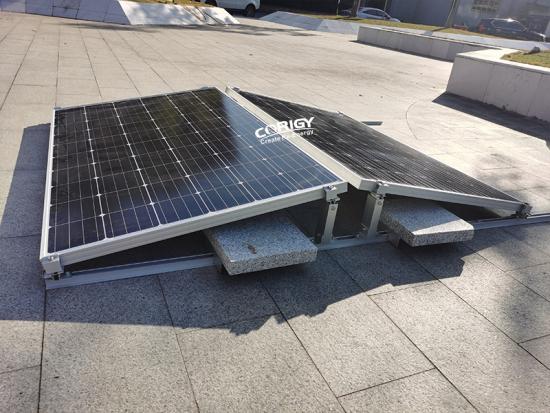 Ballasted solar mounting kits