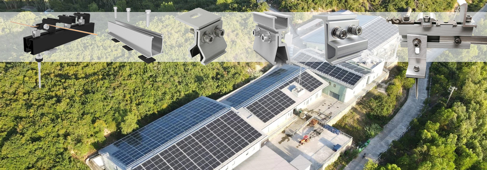 Solar Mounting Structure For Metal Roof