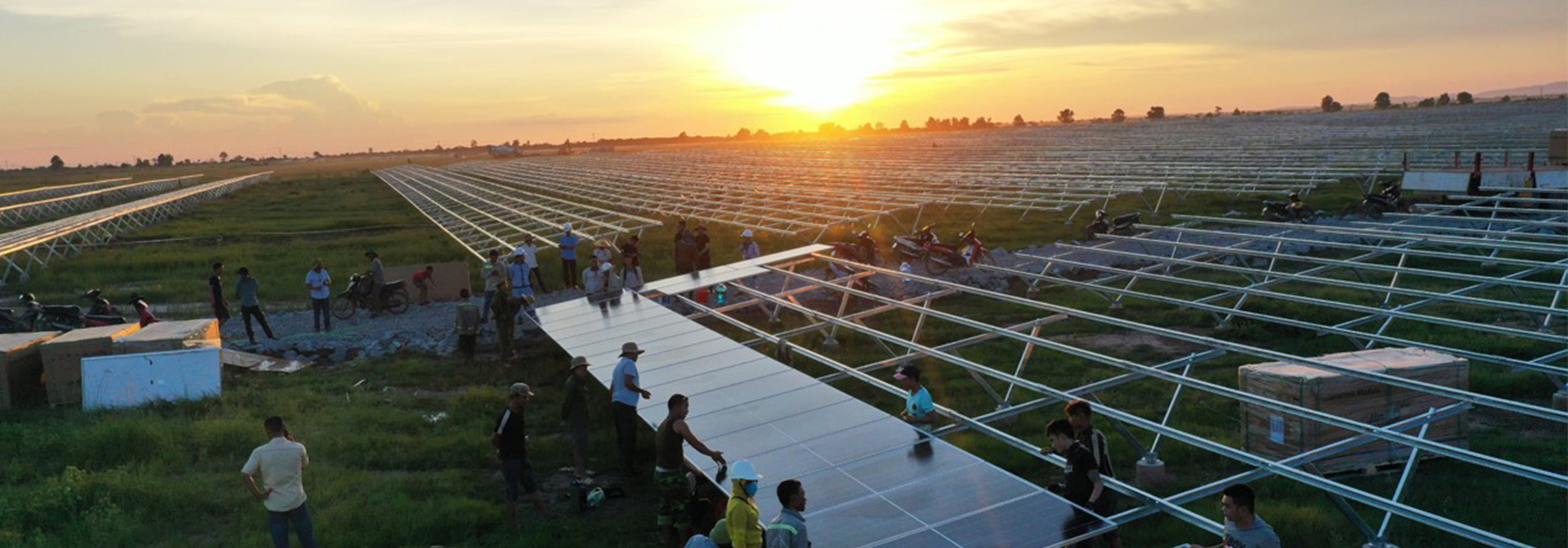 Solar Mounting Structure For Ground