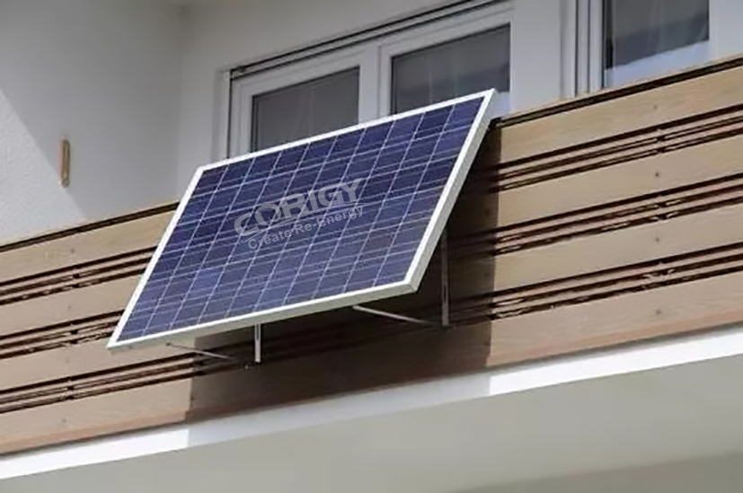¿Puedo poner paneles solares en un balcón?