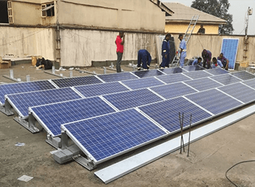 Nigeria para instalar el nuevo PV de mini-redes domésticas a la red del sector de sobretensiones