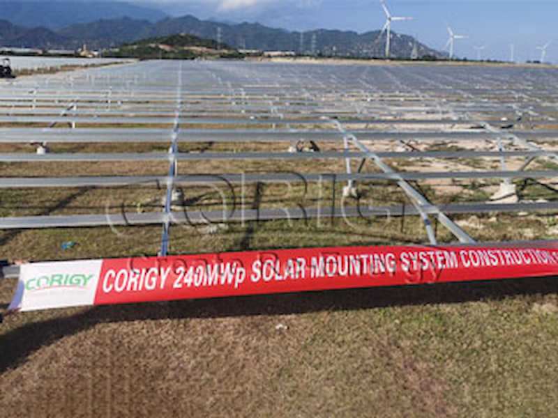 240 MWp Planta De Montaje Del Proyecto